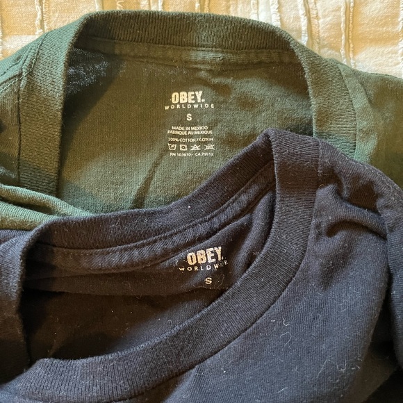 Obey graphic tees - Picture 2 of 7